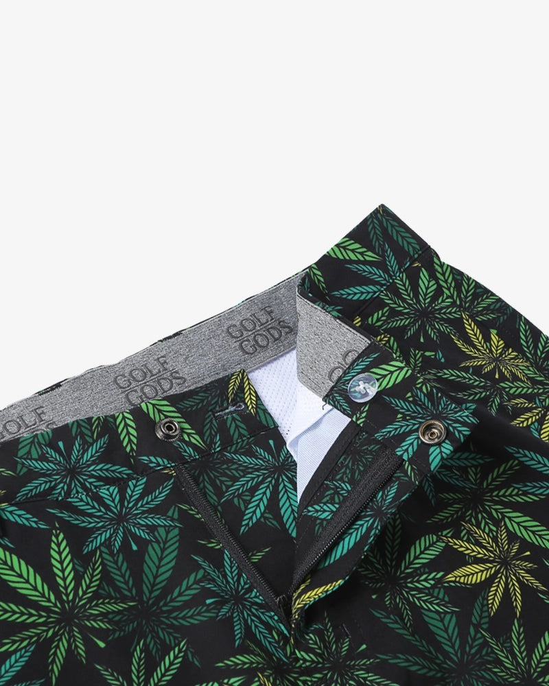 GOLF GODS - GOLF GODS Men's Devil's Lettuce Soft Feel Golf Shorts - The Agora Bangkok